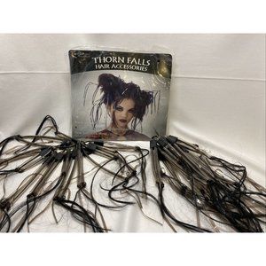 Mario Chiodo Studios Thorn Falls Punk Halloween Hair Accessory Ponytails -Unused